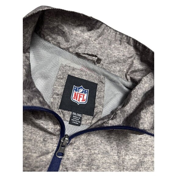 New England Patriots NFL Football Lightweight Splash Team Jacket Mens 2XL - Picture 5 of 6